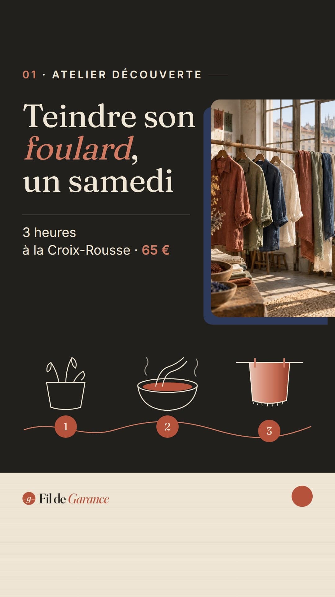 Story de l’atelier découverte